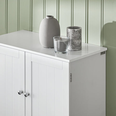 Rootz Bathroom Wall Cabinet - Medicine Cabinet - Storage Closet - Adjustable Shelf - Magnetic Lock - Towel Holder - 60cm x 60cm x 30cm