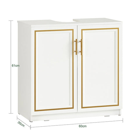 Rootz Storage Cabinet - Base Cabinet - Organizer - MDF Material - Space-saving - 60cm x 61cm x 30cm