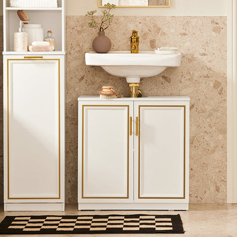 Rootz Storage Cabinet - Base Cabinet - Organizer - MDF Material - Space-saving - 60cm x 61cm x 30cm