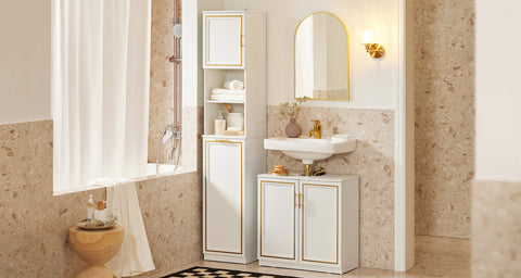 Rootz Storage Cabinet - Base Cabinet - Organizer - MDF Material - Space-saving - 60cm x 61cm x 30cm