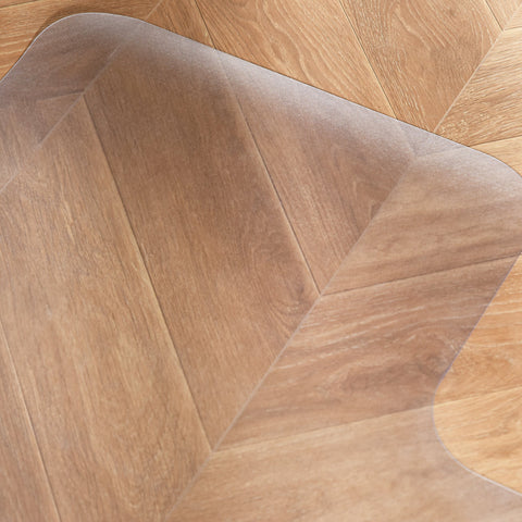 Rootz Chair Pad for Hard Floors - Floor Protector - Non-Slip Mat - Protects Wood & Tiles - 90cm x 120cm