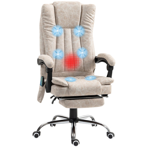 Rootz Office Chair with Massage - Ergonomic Desk Chair - Heated Seat - 62cm x 70cm x 113-120cm - Ultimate Comfort