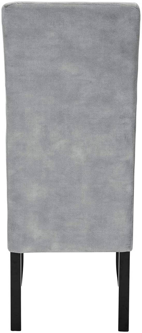 Rootz Velvet Dining Chairs - Elegant Chairs - Stylish Seating - Ergonomic Design - Luxurious Velvet - Durable Wooden Frame - 47cm x 42cm x 107cm