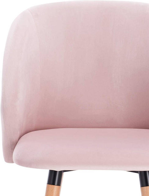 Rootz Set of 4 Dining Chairs - Velvet Upholstered - Kitchen Chairs - Ergonomic Design - Durable & Comfortable - Versatile Style - 45cm x 46cm x 84cm