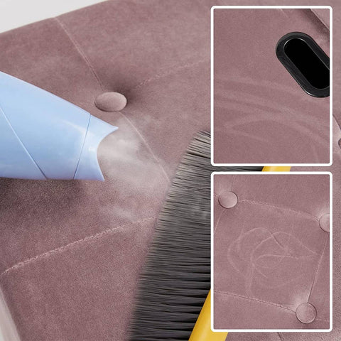 Rootz Velvet Storage Stool - Ottoman - Footrest - 118L Capacity - Foldable & Portable - Luxurious Comfort - 110cm x 38cm x 37.5cm