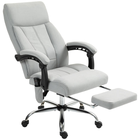 Rootz Massage Office Chair - Executive Chair - Computer Desk Chair - Vibrating Massage - Lumbar Heating - Ergonomic Design - 65cm x 74cm x 119cm
