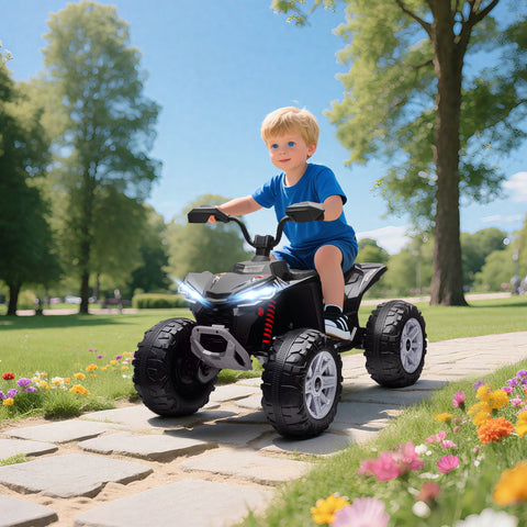 Rootz Children's Electric Quad - Kids ATV - Electric Ride-On - Safe Adventures - 109L x 68.5W x 76H cm