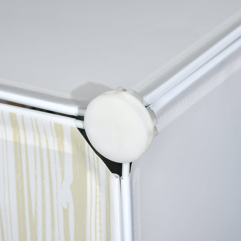 Rootz Modular Shoe Shelf System - Shoe Storage - Stackable Organizer - Accommodates 12 Pairs - 49cm x 36.5cm x 108cm