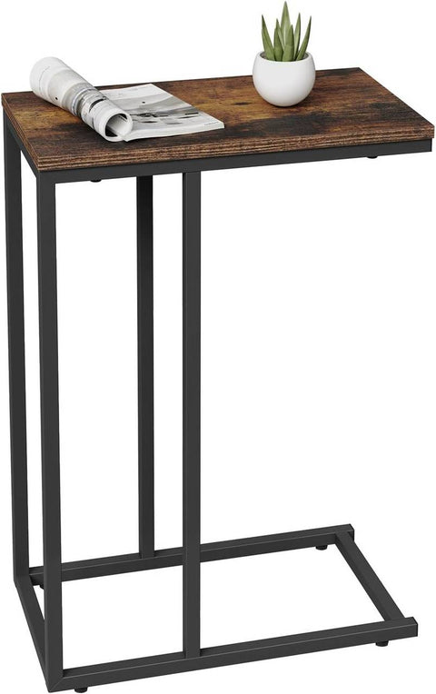 Rootz Side Table - Coffee Table - Bedside Table - Durable & Stable - 45cm x 25cm x 63.5cm