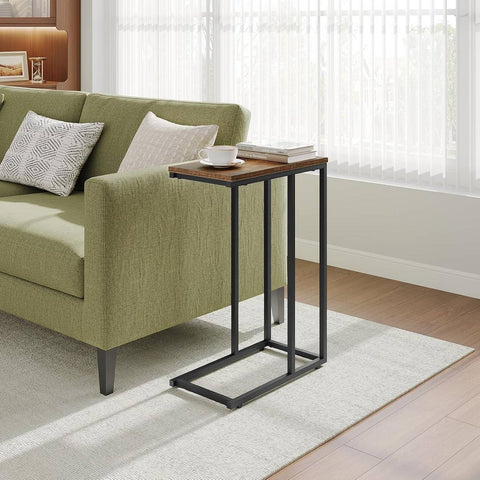 Rootz Side Table - Coffee Table - Bedside Table - Durable & Stable - 45cm x 25cm x 63.5cm