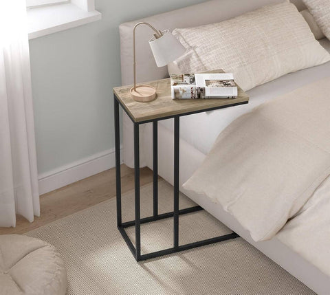 Rootz Side Table Coffee Table - Bedside Table - Stable & Durable - 45cm x 25cm x 63.5cm