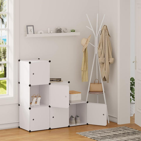 Rootz Floating Shelf - Wall Shelf - White Wall Rack - High-Quality MDF - Space-Saving - 100cm x 11cm x 9/5cm