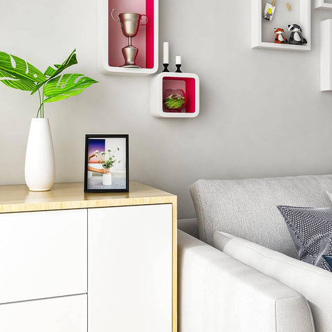 Rootz 3 Piece Set Picture Frame - Photo Frame - Art Frame - Protects Photos - White Passepartout - 30x40cm