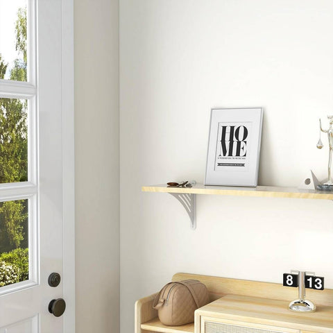 Rootz 4 Set Picture Frame - Photo Frame - Metal Frame - Dust Resistant - Aluminum & Plexiglass - A4 21x29.7cm - Silver Color