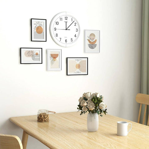 Rootz 2 Set Picture Frame - Photo Frame - Metal Frames - Durable and Moisture-Resistant - Aluminum & Plexiglass - 20x30 cm Silver