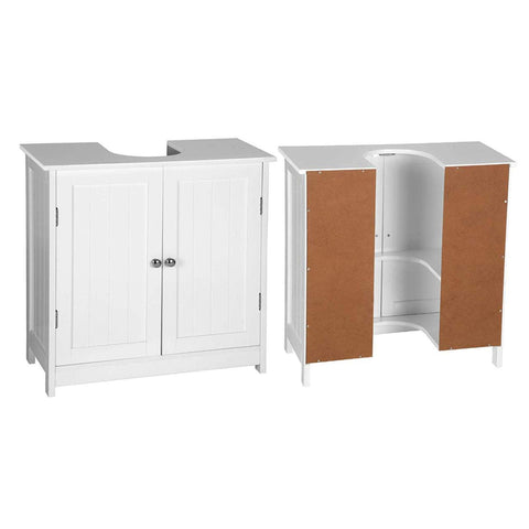 Rootz Modern Bathroom Cabinet - Storage Cabinet - Adjustable Shelving - Optimal Capacity - Customizable - Durable - 60cm x 30cm x 60cm