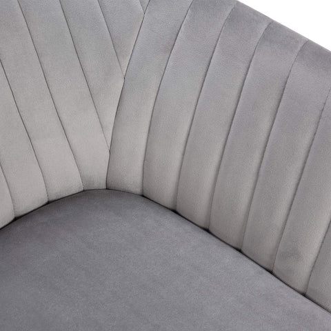 Rootz Set of 2 Dining Chairs - Velvet Kitchen Chairs - Living Room Seating - Ergonomic Support - Easy Assembly - Durable & Stable - 81cm x 40cm x 40cm