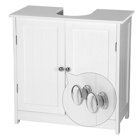 Rootz Modern Bathroom Cabinet - Storage Cabinet - Adjustable Shelving - Optimal Capacity - Customizable - Durable - 60cm x 30cm x 60cm