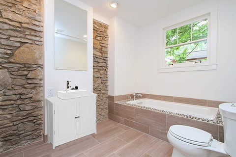 Rootz Modern Bathroom Cabinet - Storage Cabinet - Adjustable Shelving - Optimal Capacity - Customizable - Durable - 60cm x 30cm x 60cm