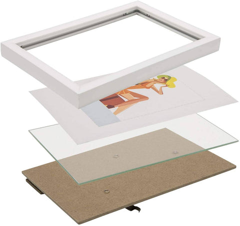 Rootz Picture Frame - Photo Frame - Plastic Frame - Scratch Resistant - 15x20cm