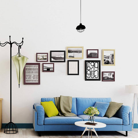 Rootz Wood Frame Photo Gallery - Picture Frame - Artos Style Frame - Durable & Elegant - 30x45 cm, Gold