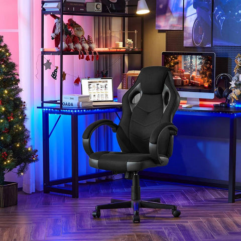 Rootz Ultimate Gaming Chair - Ergonomic Office Chair - Racing Chair - Breathable Mesh - Adjustable Support - Durable Construction - 48.5cm x 49.5cm x 67.5cm
