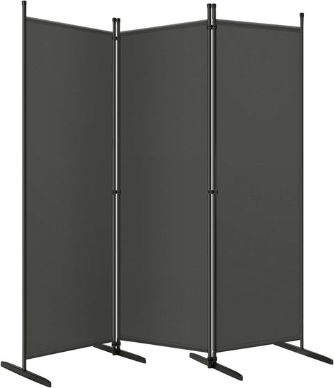 Rootz Folding Screen - Privacy Screen - Room Divider - Durable Polyester - Versatile & Portable - Easy to Clean - 167cm x 172cm / 223cm x 172cm