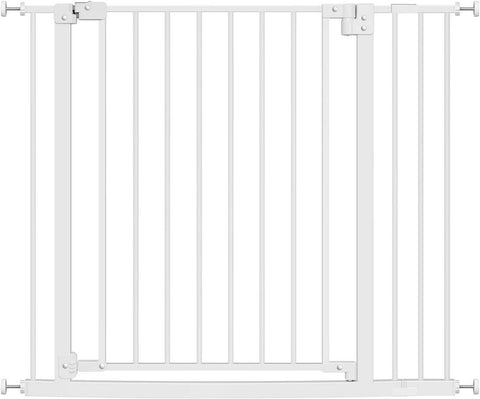 Rootz Adjustable Safety Gate - Child and Pet Barrier - Security Gate - Secure, Convenient, Self-Closing - Adjustable Fit (75-97cm x 76cm x 2.5cm)