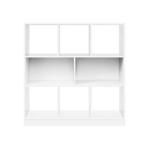 Rootz Standing Shelf - Bookcase - Storage Rack - Chipboard - Scratch-Resistant - Space-Saving - 97.5cm x 100cm x 30cm