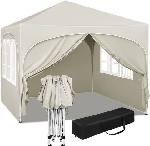 Rootz Ultimate Outdoor Gazebo - Weatherproof Pavilion - Event Tent - Strong Metal Frame - UV and Rain Protection - Easy Setup - 3x3m