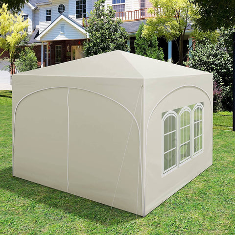 Rootz Ultimate Outdoor Gazebo - Weatherproof Pavilion - Event Tent - Strong Metal Frame - UV and Rain Protection - Easy Setup - 3x3m