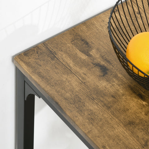 Rootz 3-Part Bar Set - Standing Table Set - Tall Pub Table with Stools - Waterproof MDF - 89cm x 45cm x 87cm