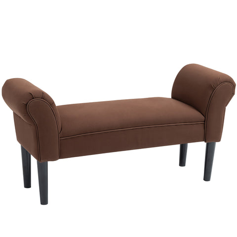 Rootz Contemporary Bank Bench - Stylish Seating - Modern Armchair - Optimal Comfort - 102l x 36b x 51h cm