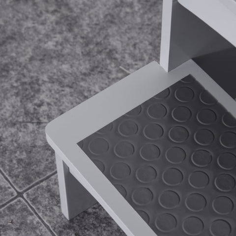 Rootz Learning Tower Step Stool - Kitchen Helper - Kids Step Stool - Safe - Durable - Versatile - 45cm x 40cm x 80cm - Pine Wood