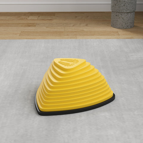 Rootz 6-Set Balancing Stones - Stepping Stones - Sensory Toys - Non-Slip Design - 37.5cm x 16cm, 34.3cm x 7.6cm, 23cm x 23cm x 4.3cm