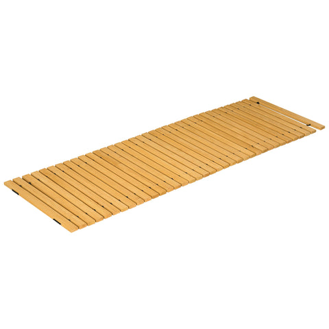 Rootz Garden Path Roll-Up - Wooden Strips - Solid Pine Pathway - Durable, Aesthetic, Anti-Slip - 185cm x 60cm