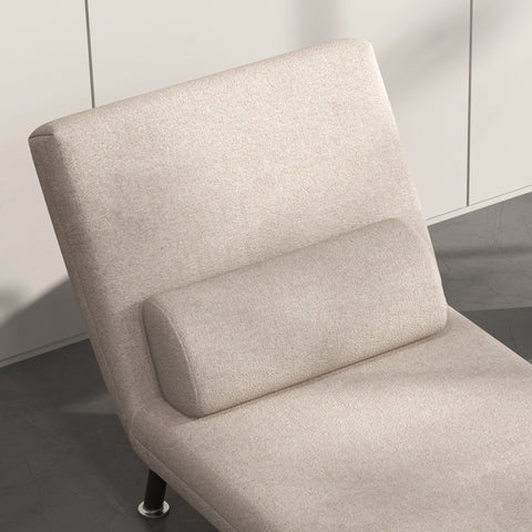 Rootz Folding Relaxation Chair - Armchair Bed - Sofa Bed - Adjustable Backrest - 75cm x 70cm x 75cm - Brown