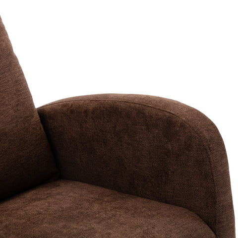 Rootz Mid-Century Modern Rocking Chair - Nursery Chair - Glider Chair - Optimal Comfort - 68.83cm x 93.97cm x 100.83cm