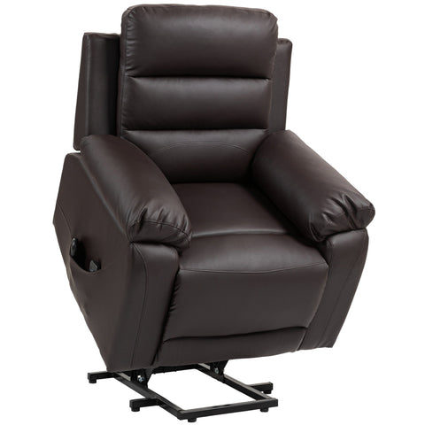 Rootz Electrical Upholstery Chair - Recliner - Massage Chair - Adjustable Inclination - Comfort and Mobility - 91cm x 86cm x 101cm