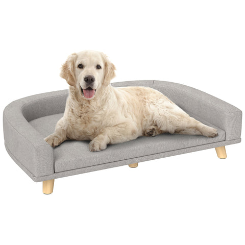 Rootz Dog Sofa - Dog Couch - Pet Bed - Optimal Comfort - 98cm x 67cm x 25cm - Suitable for Large Dogs Up to 30kg