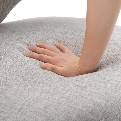 Rootz Swivel Chair - Office Chair - Rotating Chair - Ergonomic Support - 360° Rotation - 72cm x 53cm x 77cm