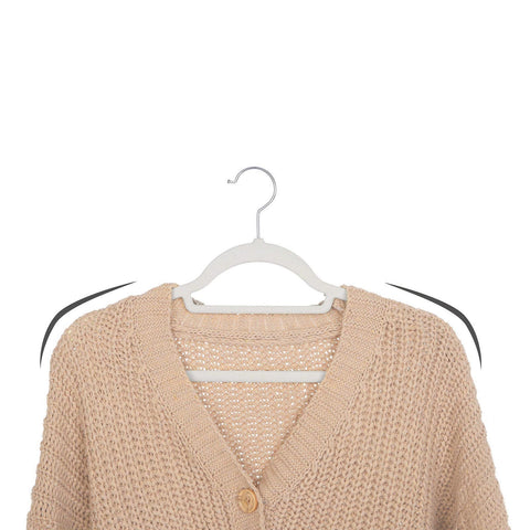 Rootz 50 Pack Velvet Hangers - Clothes Organizers - Space Saving Hangers - Strong and Gentle - 45cm x 0.6cm x 23.5cm