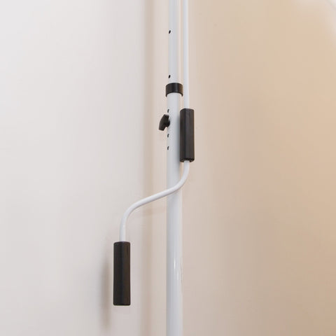 Rootz Telescopic Awning - Pull-Out Sunshade - Outdoor Canopy - UV Protection - Fast Install - 300cm x 150cm x 170-280cm - Orange White Striped