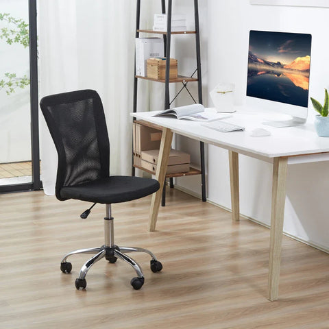 Rootz Office Chair - Desk Chair - Ergonomic Office Chair - Height Adjustable - Mesh - Black - 43 cm x 58 cm x 100 cm