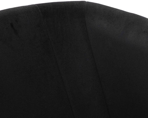 Rootz Velvet Dining Chairs Set of 6 - Golden Metal Legs - Elegant Seating - Comfortable & Durable - Ergonomic Design - Non-Slip - Easy Assembly - 43cm x 41cm x 76.5cm