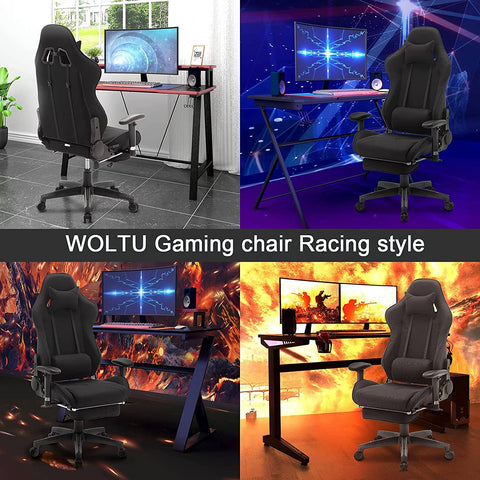 Rootz Ultimate Gaming Chair - Office Chair - Recliner - High-Density Foam - Adjustable Support - Ergonomic Design - 57cm x 50cm x 125-133cm