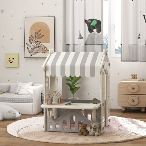 Rootz Kids Playhouse - Children's Play Tent - Indoor Playhouse - HDPE Material - 108cm x 80cm x 111cm