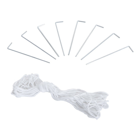 Rootz Pop-Up Garden Pavilion - Foldable Tent - Outdoor Canopy - UV-Resistant - 3x3m - Blue - Easy Setup with Carrying Bag