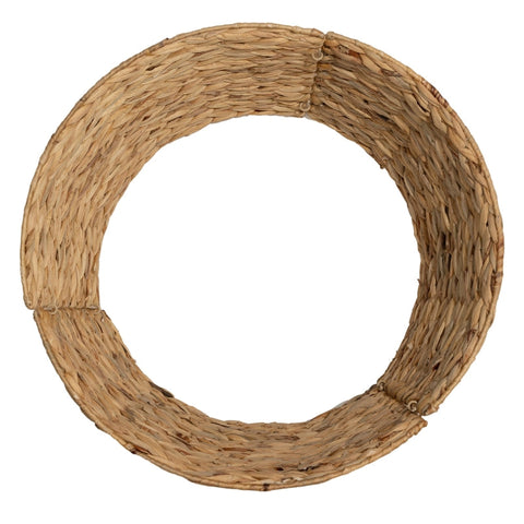 Rootz Christmas Tree Stand Cover - Tree Skirt - Handcrafted - Rustic Style - Water Hyacinth - Metal Reinforcement - Ø60cm x 28cm