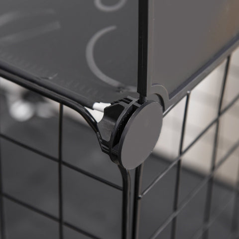 Rootz Modular Small Pet Cage - Zoo Enclosure - Rabbit Hutch - Safe Play Space - 105 x 70 x 116 cm